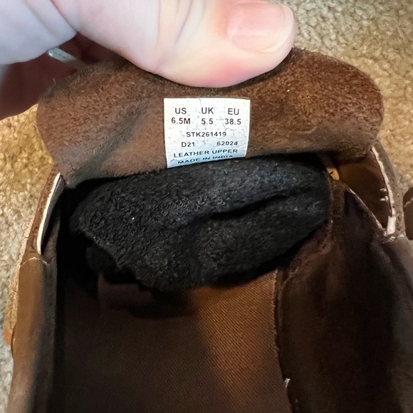 Sperry Men's Tan Leather Boat Shoes - Picture 6 of 6